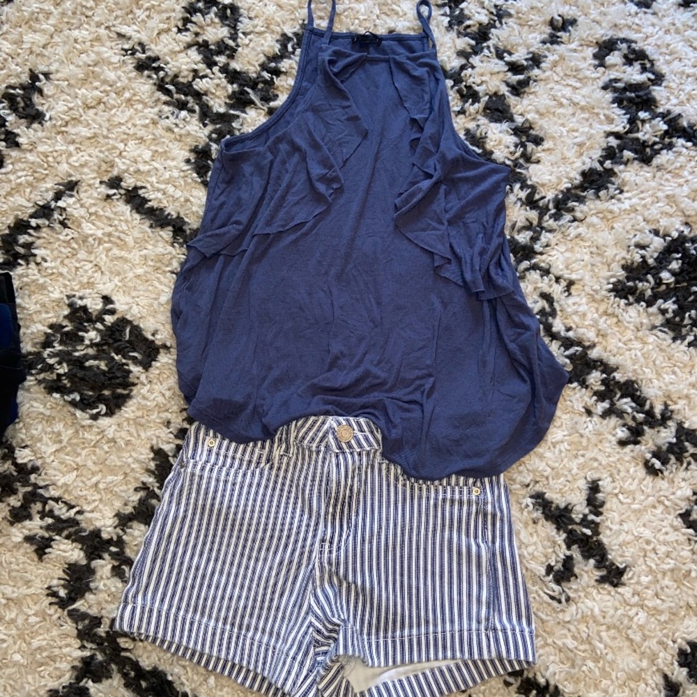 Tank and shorts